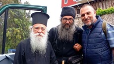Άρης Σερβετάλης: γυρίσματα στη Μονή Βατοπαιδίου για τον Ιωσήφ Ησυχαστή